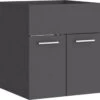 VidaXL Wastafelkast 41x38,5x46 Cm Spaanplaat Grijs