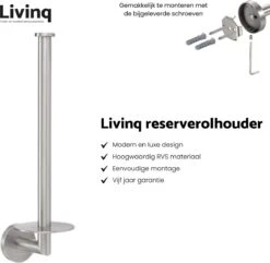 Toiletaccessoireset RVS 4-delig - Luxe Toilet Set - Toiletborstel Met Houder - Toiletrolhouder Met Klep - Reserverolhouder - Handdoekhaak - Zilver - Toiletset -Badkamerartikelen Winkel 1200x1172 1