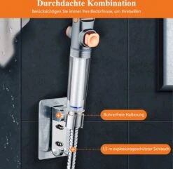 Douchekop - Regendouche Kop - Handdouche Met Hoge Druk - Blazelife Ionische Douchekop - Doucheslang - Dubbele Draaibaar - RVS - Met Slang En Houder 10 Douchekop - Regendouche Kop - Handdouche Met Hoge Druk - Blazelife Ionische Douchekop - Doucheslang - Dubbele Draaibaar - RVS - Met Slang En Houder -Badkamerartikelen Winkel 1200x1173 3