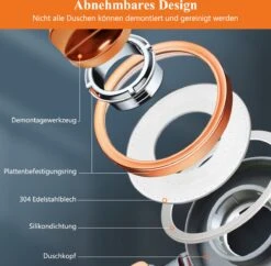 Douchekop - Regendouche Kop - Handdouche Met Hoge Druk - Blazelife Ionische Douchekop - Doucheslang - Dubbele Draaibaar - RVS - Met Slang En Houder 13 Douchekop - Regendouche Kop - Handdouche Met Hoge Druk - Blazelife Ionische Douchekop - Doucheslang - Dubbele Draaibaar - RVS - Met Slang En Houder -Badkamerartikelen Winkel 1200x1175 5