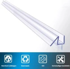 Minismus Douchedeurafdichting Met Waterkering (2 Strips Van 1 Meter, Makkelijk Inkortbaar) - Waterstopper Geschikt Voor Glas Van 6 Tot 8 Mm - Douchedorpel - Lekstrip Voor Horizontale Bevestiging 17 Minismus Douchedeurafdichting Met Waterkering (2 Strips Van 1 Meter, Makkelijk Inkortbaar) - Waterstopper Geschikt Voor Glas Van 6 Tot 8 Mm - Douchedorpel - Lekstrip Voor Horizontale Bevestiging -Badkamerartikelen Winkel 1200x1175 6