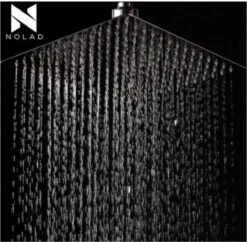 Merkloos Regendouchekop Deluxe | ø 35 Cm | Douchekop Met Slang En Houder | Douchekop | Doucheslang | Douchekophouder | Complete Doucheset | Roestvrij Staal | 360° Draaibaar | Badkamer Accessoires | Elite Pure Chrome Collection 2022 -Badkamerartikelen Winkel 1200x1177 1