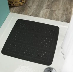 Sealskin Unilux Veiligheidsmat 55x55 Cm - PVC - Antraciet -Badkamerartikelen Winkel 1200x1180 1