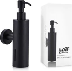 VDN Stainless Zeeppompje - Zeepdispenser Wandmontage - Zwart - Hangend - RVS 11 VDN Stainless Zeeppompje - Zeepdispenser Wandmontage - Zwart - Hangend - RVS -Badkamerartikelen Winkel 1200x1181 1