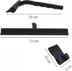 Minismus Douchewisser Zwart Met Ophanghaak - Raamwisser - Trekker Douche - Douchewissers - Raamtrekker - Douchetrekker -Badkamerartikelen Winkel 1200x1183 1