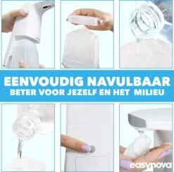 Automatische Foam Dispenser - Schuim - Zeep - Zeepdispenser - Hygiëne - Infrarood Sensor - Schuimzeep Dispenser - Zeeppompje - Elektrische Zeep Dispenser - Dettol Mousse -Badkamerartikelen Winkel 1200x1185 1