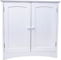 Wastafelkast - Badkamermeubel Met Uitsparing - 60 X 60 X 30 Cm - Wit - Badkamerkast 9 Wastafelkast - Badkamermeubel Met Uitsparing - 60 X 60 X 30 Cm - Wit - Badkamerkast -Badkamerartikelen Winkel 1200x1188 9