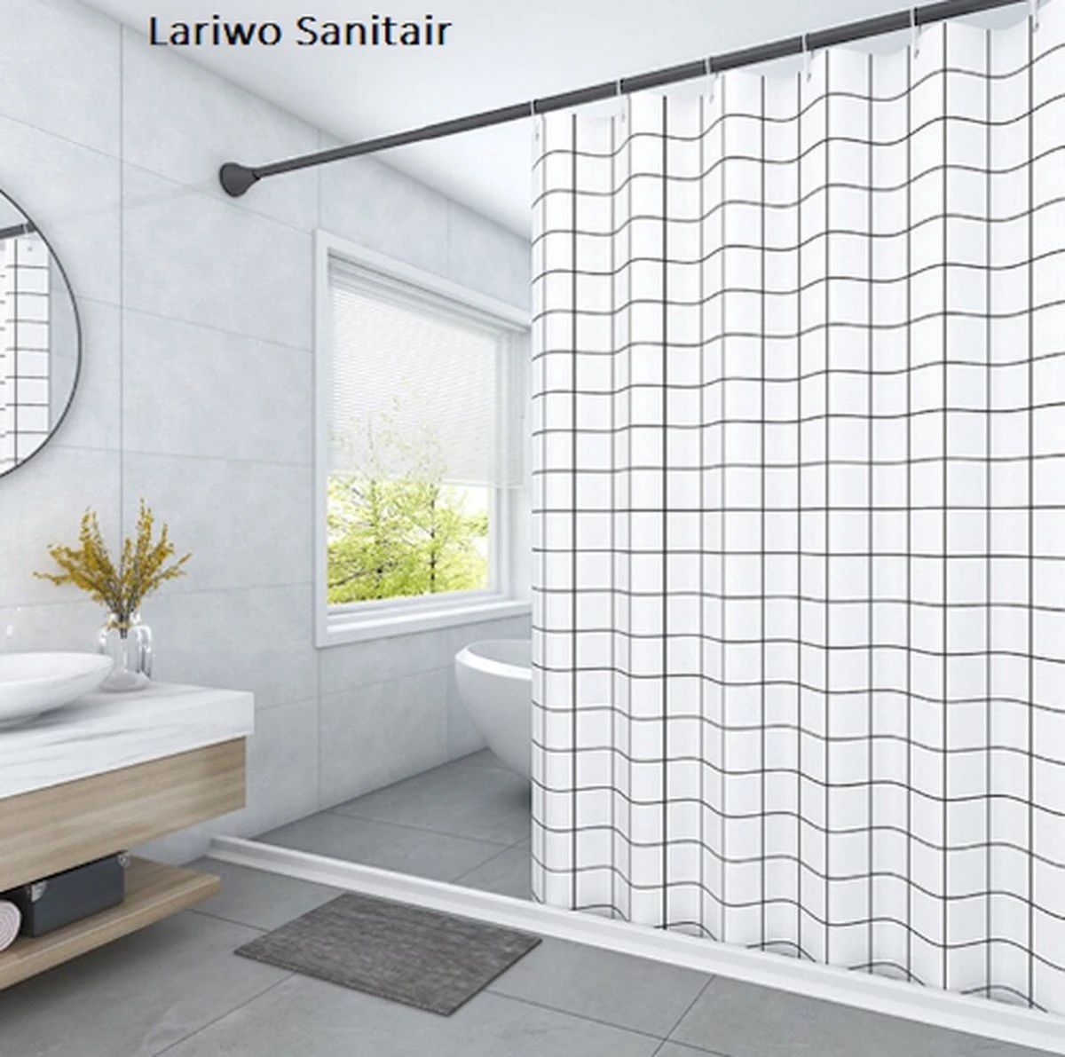 Lariwo Sanitair® Siliconen Waterkering Laag 200cm 200 Cm Zwart Douche Douchebak Douchegordijn Wc Toilet Wasbak Waterstopper Waterdorpel Waterdrempel 3 Lariwo Sanitair® Siliconen Waterkering Laag 200cm 200 Cm Zwart Douche Douchebak Douchegordijn Wc Toilet Wasbak Waterstopper Waterdorpel Waterdrempel - Afbeelding 3