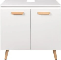 Luxiqo Wastafel Onderkast - Wastafel Onderkast Met Uitsparing - Wastafelmeubel - Badkamerkast - Wit/Eiken - 60 X 40 X 60.5 Cm 7 Luxiqo Wastafel Onderkast - Wastafel Onderkast Met Uitsparing - Wastafelmeubel - Badkamerkast - Wit/Eiken - 60 X 40 X 60.5 Cm -Badkamerartikelen Winkel 1200x1193 8