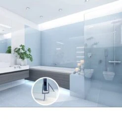 Minismus Douchedeurafdichting Met Waterkering (2 Strips Van 1 Meter, Makkelijk Inkortbaar) - Waterstopper Geschikt Voor Glas Van 6 Tot 8 Mm - Douchedorpel - Lekstrip Voor Horizontale Bevestiging 25 Minismus Douchedeurafdichting Met Waterkering (2 Strips Van 1 Meter, Makkelijk Inkortbaar) - Waterstopper Geschikt Voor Glas Van 6 Tot 8 Mm - Douchedorpel - Lekstrip Voor Horizontale Bevestiging -Badkamerartikelen Winkel 1200x1195 6