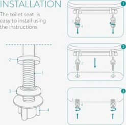 Navaris Toiletbril Met Glitter Design - Transparante Wc-bril 42 X 36 X 4,5 Cm - Makkelijk Te Bevestigen 13 Navaris Toiletbril Met Glitter Design - Transparante Wc-bril 42 X 36 X 4,5 Cm - Makkelijk Te Bevestigen -Badkamerartikelen Winkel 1200x1197 7