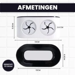 Lenga Tandenborstelhouder - Elektrische Tandenborstel Houder - Dubbele Tandenborstel Houder - Tandenborstel Houder Zwart -Badkamerartikelen Winkel 1200x1199 5