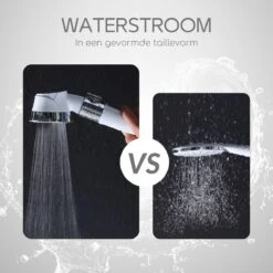 Rebela | Douchekop | Douchekop Waterbesparend | Douchekop Filter | Pressurized Shower Head| Wit -Badkamerartikelen Winkel 1200x1200 1004