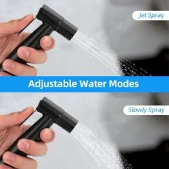 BOTC Bidet Handdouche - Shattaf - Bidet Sproeier - Bidetkraan - Zwart -Badkamerartikelen Winkel 1200x1200 1009