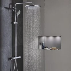 GROHE Euphoria Massage 110 Douchekop - Ø 11 Cm - 3 Straalsoorten - Chroom - 27221000 -Badkamerartikelen Winkel 1200x1200 1011