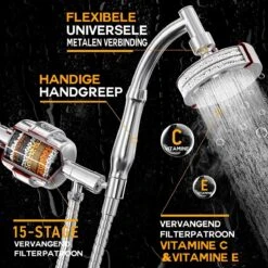 ESSIBLE Douchefilter - 15 Stage - Douchefilter - Waterfilter Voor Douchekop - Shower Filter - Waterfilter - Kraanfilter -Badkamerartikelen Winkel 1200x1200 1023