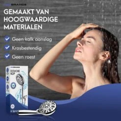 MM Brands Douchekop - Waterbesparend - Regendouche - 6 Standen - Chroom -Badkamerartikelen Winkel 1200x1200 1037