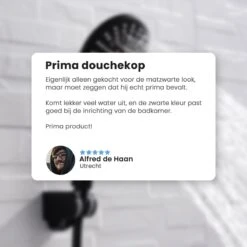 Eagle Bath & Shower - Douchekop Met Slang – Mat Zwart - 3 Functies – Handdouche – Hoofddouche -Badkamerartikelen Winkel 1200x1200 1043