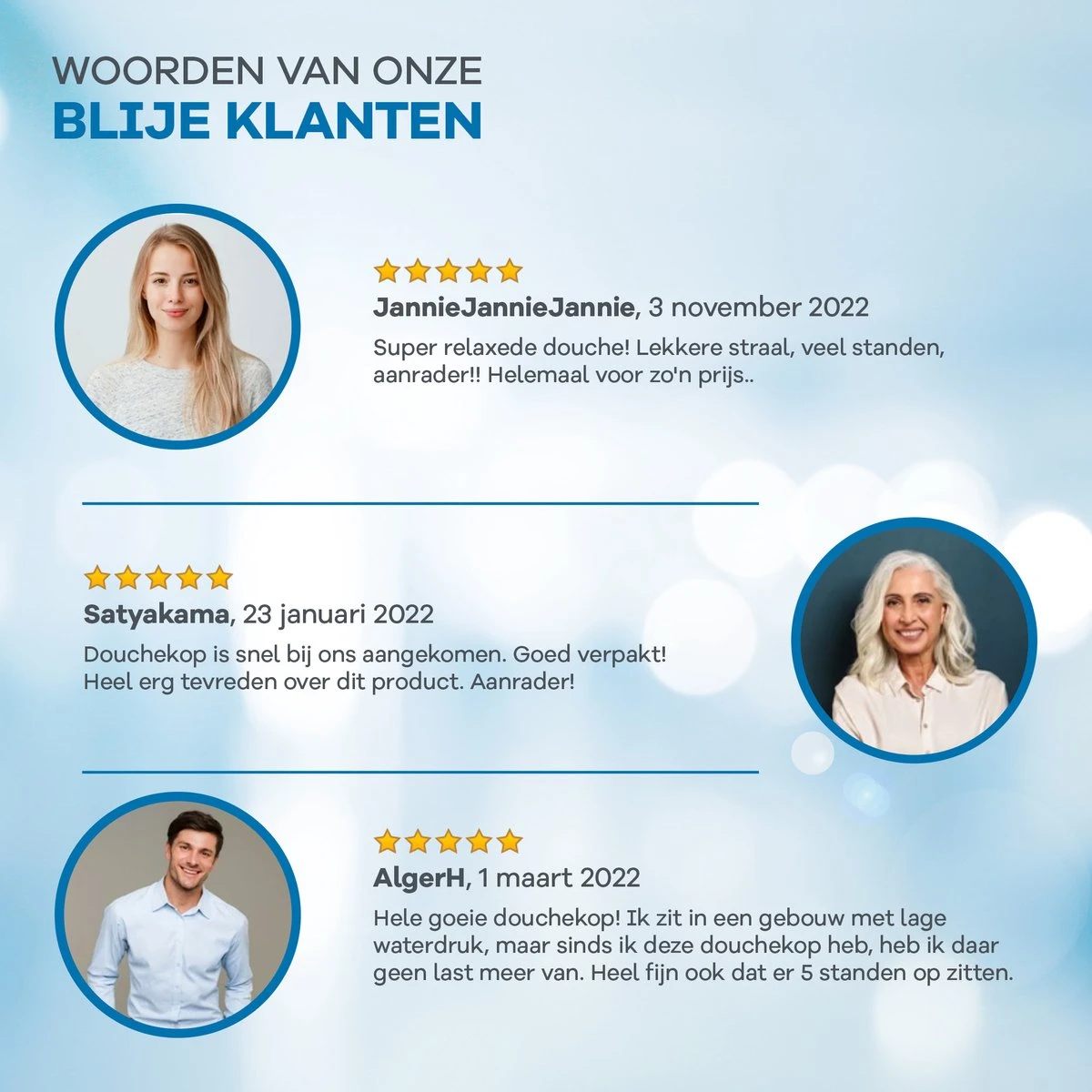 WITTS Douchekop - Waterbesparend - Hoge Kwaliteit - Handdouche ø 12cm - 6 Standen 6 WITTS Douchekop - Waterbesparend - Hoge Kwaliteit - Handdouche ø 12cm - 6 Standen - Afbeelding 6