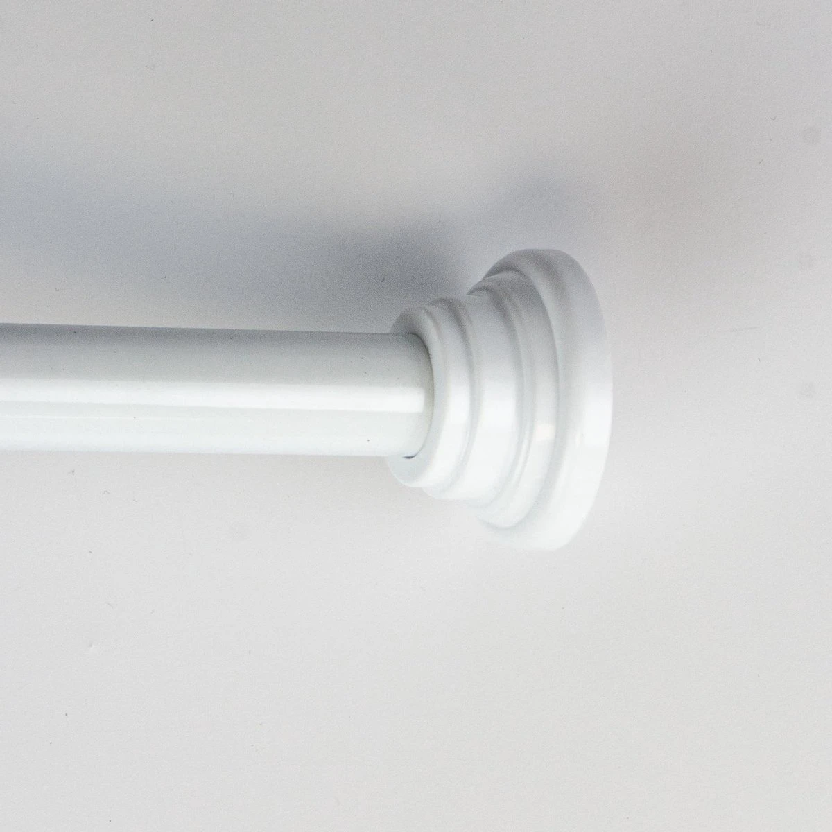 Saninorm Douchegordijnstang - 90x90 Cm - Wit 4 Saninorm Douchegordijnstang - 90x90 Cm - Wit - Afbeelding 4