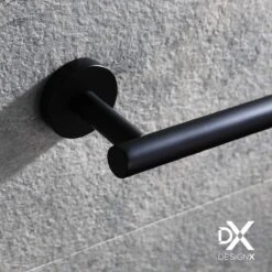 DesignX Toiletrolhouder Zwart - WC Rolhouder - Matte - Papier - Houder - Incl. Schroeven -Badkamerartikelen Winkel 1200x1200 112