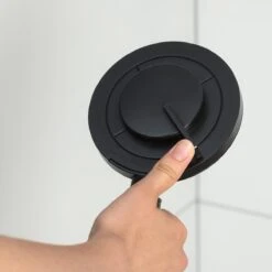 Tiger Tyne Doucheset - Regendouche Ø 22,5 Cm - Handdouche Ø 12 Cm - 3 Standen - Mat Zwart -Badkamerartikelen Winkel 1200x1200 1142