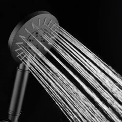 Tiger Tyne Doucheset - Regendouche Ø 22,5 Cm - Handdouche Ø 12 Cm - 3 Standen - Mat Zwart -Badkamerartikelen Winkel 1200x1200 1143