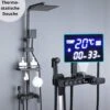 Merkloos TIB Douche Met Ingebouwde Thermostaat - Zonder Extra Stroomaansluiting - Thermostaatkraan V1