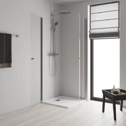 GROHE QuickFix Vitalio Start 250 Regendouche - □ 25 Cm - Vierkant - Met Thermostaatkraan - Chroom -Badkamerartikelen Winkel 1200x1200 1218