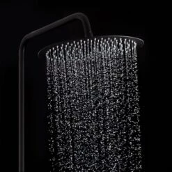 Tiger Twiss Doucheset - Regendouche Ø 30 Cm - Handdouche Ø 12 Cm - Met Thermostaatkraan - 3 Standen - Mat Zwart -Badkamerartikelen Winkel 1200x1200 1220