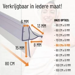 Simple Fix Lekstrip - Douchestrip - Waterkering - 80CM Lang - 6MM Glasdikte - Lekdorpel 11 Simple Fix Lekstrip - Douchestrip - Waterkering - 80CM Lang - 6MM Glasdikte - Lekdorpel -Badkamerartikelen Winkel 1200x1200 1253