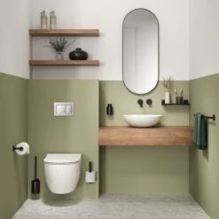 Tiger Colar - Toiletrolhouder Zonder Klep - Zwart -Badkamerartikelen Winkel 1200x1200 128