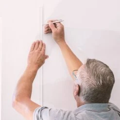 Douche Achterwand - Schulte Deco Design Softtouch - Steen Antraciet - 100x255cm - Wanddecoratie - Muurdecoratie - Badkamer Wandpaneel - Muurbekleding -Badkamerartikelen Winkel 1200x1200 1300