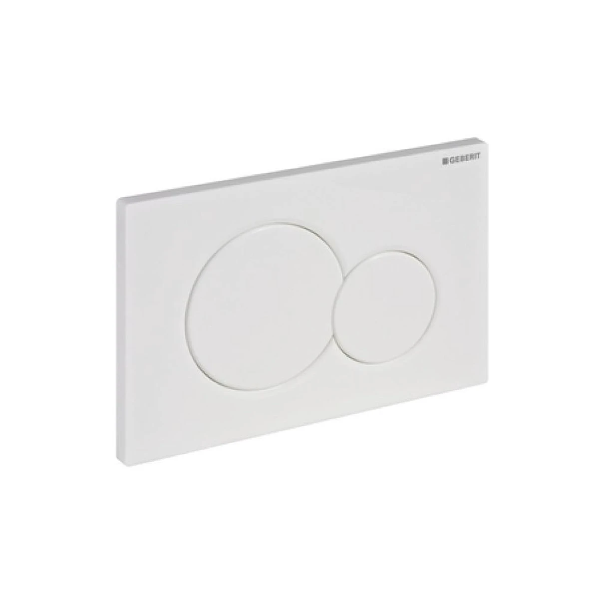 Geberit Sigma 01 Bedieningspaneel - Wit 2 Geberit Sigma 01 Bedieningspaneel - Wit - Afbeelding 2