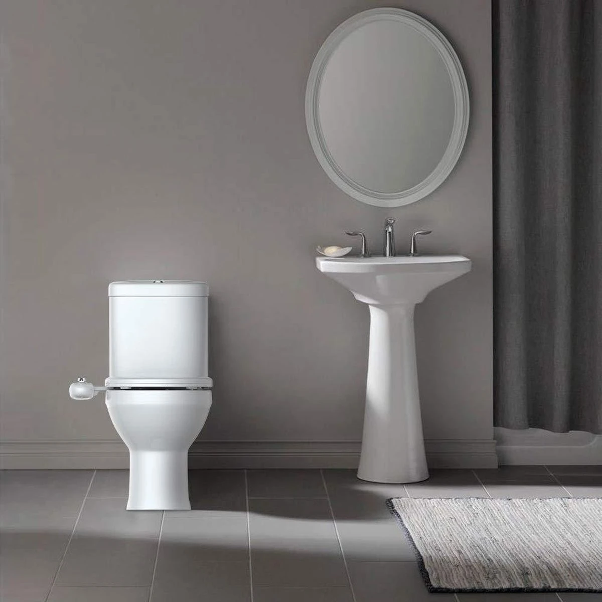 Bidet Handdouche Toilet Sproeier Shattaf Sprayer WC Papier Besparend - Dubbel Spray Koud Water - Badkamer Accessoires - Freshole® 6 Bidet Handdouche Toilet Sproeier Shattaf Sprayer WC Papier Besparend - Dubbel Spray Koud Water - Badkamer Accessoires - Freshole® - Afbeelding 6