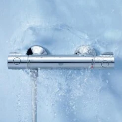 GROHE Grohtherm 800 Thermostatische Waterbesparende Douchekraan - EcoJoy® - 15 Cm - Met Koppelingen - Chroom -Badkamerartikelen Winkel 1200x1200 1472