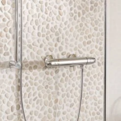 GROHE Grohtherm 1000 New Thermostatische Douchekraan - 15cm - Met Koppelingen - EcoJoy® - CoolTouch - Chroom - 34143003 -Badkamerartikelen Winkel 1200x1200 1487