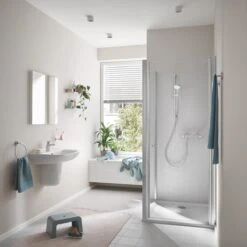 GROHE Precision Flow Thermostatische Douchekraan - EcoJoy® - EcoButton - 15cm - 34840000 -Badkamerartikelen Winkel 1200x1200 1497