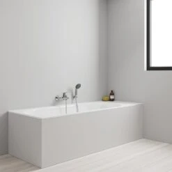 GROHE QuickFix Start Flow Badkraan - Met Omstel En Koppelingen - Chroom - 23772000 -Badkamerartikelen Winkel 1200x1200 1549