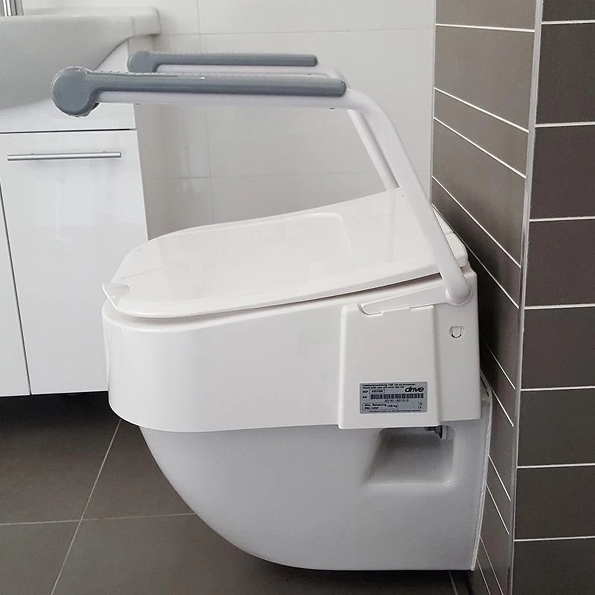 Drive Toiletverhoger Hoogte Verstelbaar 3 Standen - 6,5/10/13,5cm Hoog 13 Drive Toiletverhoger Hoogte Verstelbaar 3 Standen - 6,5/10/13,5cm Hoog - Afbeelding 13