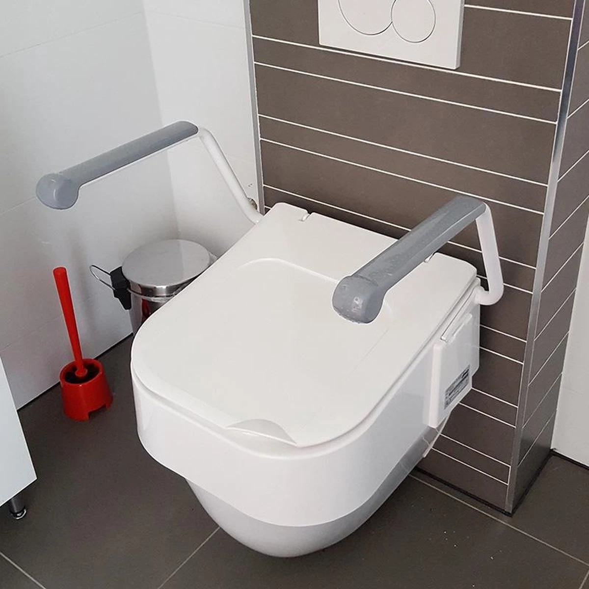 Drive Toiletverhoger Hoogte Verstelbaar 3 Standen - 6,5/10/13,5cm Hoog 19 Drive Toiletverhoger Hoogte Verstelbaar 3 Standen - 6,5/10/13,5cm Hoog - Afbeelding 19