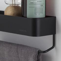 Sealskin Brix - Wandrek Met Handdoekrek - 55 Cm - Zwart 15 Sealskin Brix - Wandrek Met Handdoekrek - 55 Cm - Zwart -Badkamerartikelen Winkel 1200x1200 166