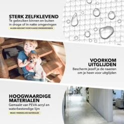 RX Goods 25 Stuks Zelfklevende Anti Slip Strips Stickers – 2 Cm X 40 Cm - Met Schraper – Transparante Tape -Badkamerartikelen Winkel 1200x1200 1678