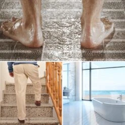 RX Goods 25 Stuks Zelfklevende Anti Slip Strips Stickers – 2 Cm X 40 Cm - Met Schraper – Transparante Tape -Badkamerartikelen Winkel 1200x1200 1679