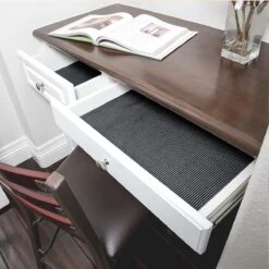 SWILIX ® Antislipmat Voor Kasten En Lades, Douchemat - Badkamermat - Badmat, Dienblad, Vloer - 4 Meter Rol - Anti Slip Mat - 400 X 30 Cm - Beige -Badkamerartikelen Winkel 1200x1200 1693