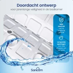 Merkloos Douchemat - Antislip Mat - Antislipmat Douche - Badmat - Schimmelbestendig - Met Zuignappen - Wasbaar - Wit 14 Merkloos Douchemat - Antislip Mat - Antislipmat Douche - Badmat - Schimmelbestendig - Met Zuignappen - Wasbaar - Wit -Badkamerartikelen Winkel 1200x1200 1707