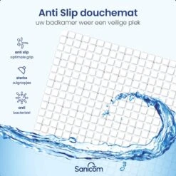 Merkloos Douchemat - Antislip Mat - Antislipmat Douche - Badmat - Schimmelbestendig - Met Zuignappen - Wasbaar - Wit 16 Merkloos Douchemat - Antislip Mat - Antislipmat Douche - Badmat - Schimmelbestendig - Met Zuignappen - Wasbaar - Wit -Badkamerartikelen Winkel 1200x1200 1709