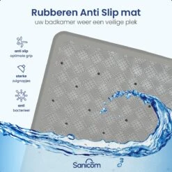 Merkloos Douchemat - Antislip Mat - Antislipmat Douche - Badmat - Schimmelbestendig - Met Zuignappen - Wasbaar - Grijs 14 Merkloos Douchemat - Antislip Mat - Antislipmat Douche - Badmat - Schimmelbestendig - Met Zuignappen - Wasbaar - Grijs -Badkamerartikelen Winkel 1200x1200 1724