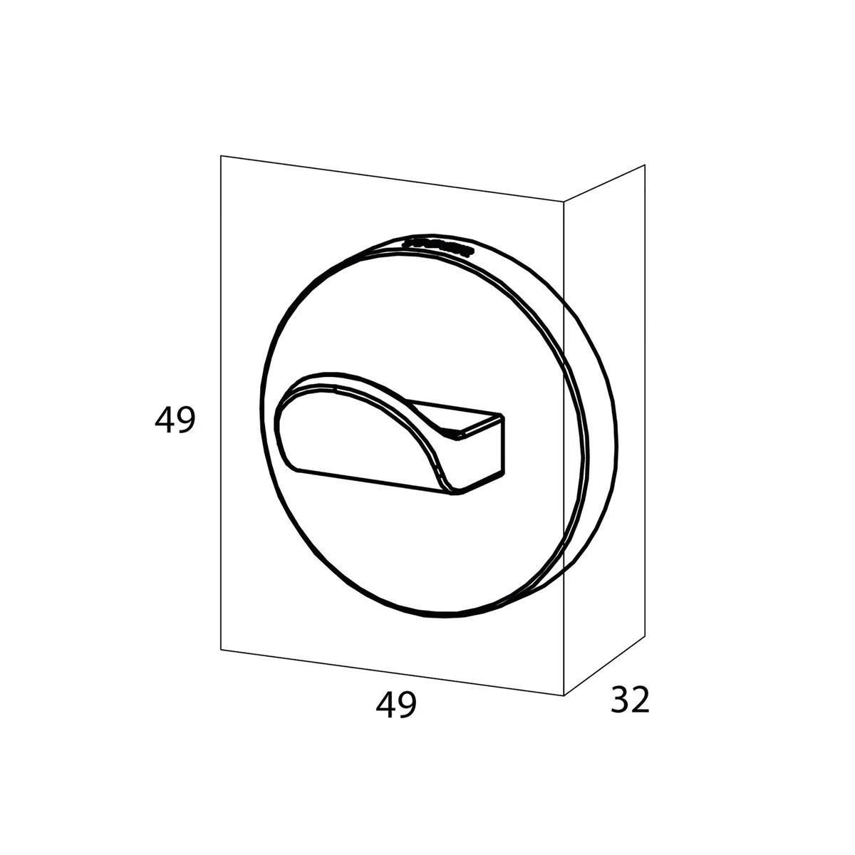 Tiger Noon Haak Groot - Zwart 5 Tiger Noon Haak Groot - Zwart - Afbeelding 5