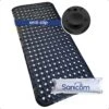Merkloos Badmat Antislip - Douchemat - Antislipmat Bad - Antislipmat Douche - Schimmelbestendig - Met Zuignappen - Wasbaar - Zwart
